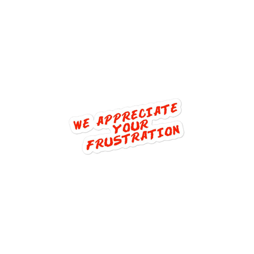 Bubble-free stickers